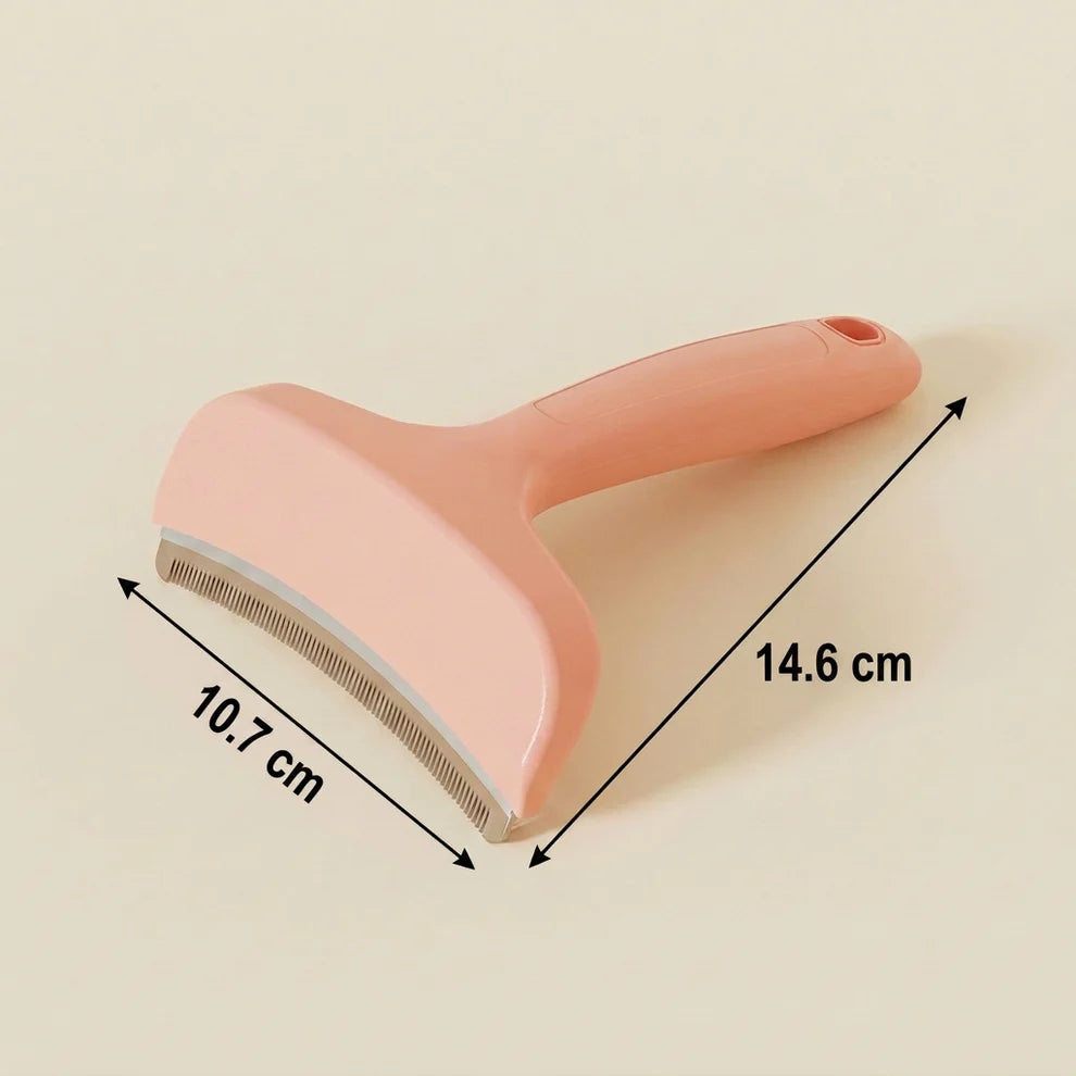 Cat Deshedding Undercoat Rake – Extra-Wide Grooming Tool for Loose Fur & Long Hair