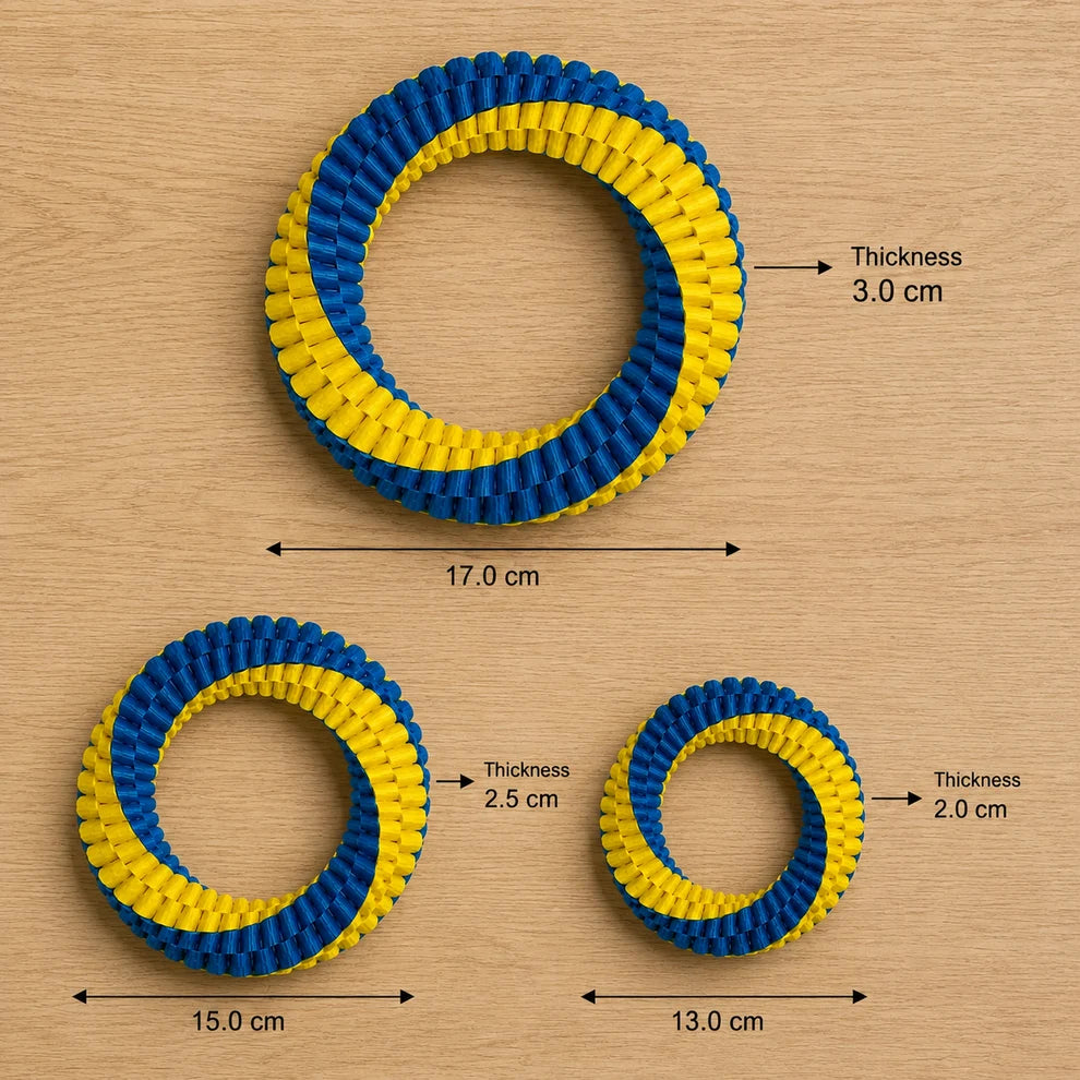 Durable Woven Ring Tug & Chew Toy for Dogs
