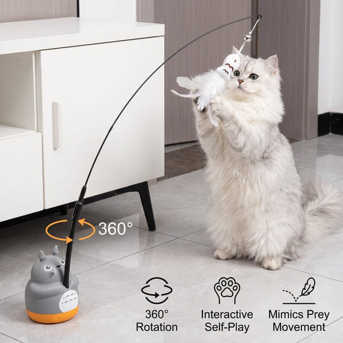 360° Interactive Self-Play Cat Teaser
